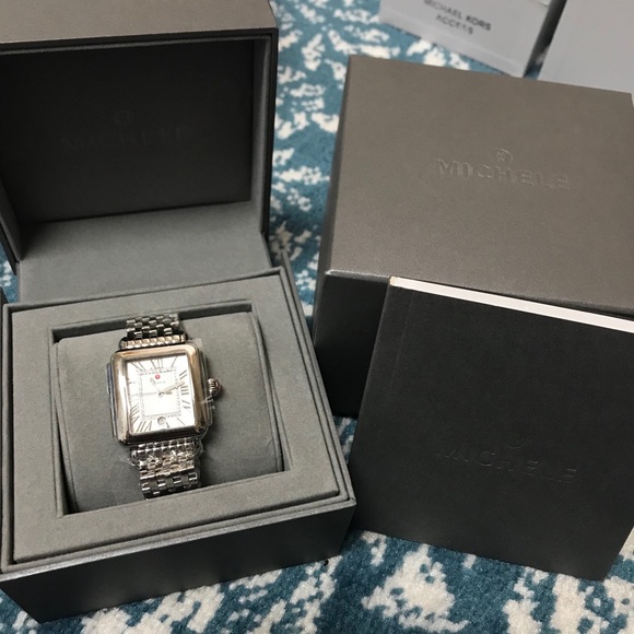 *SOLD* Nwt Michele deco Madison with diamonds